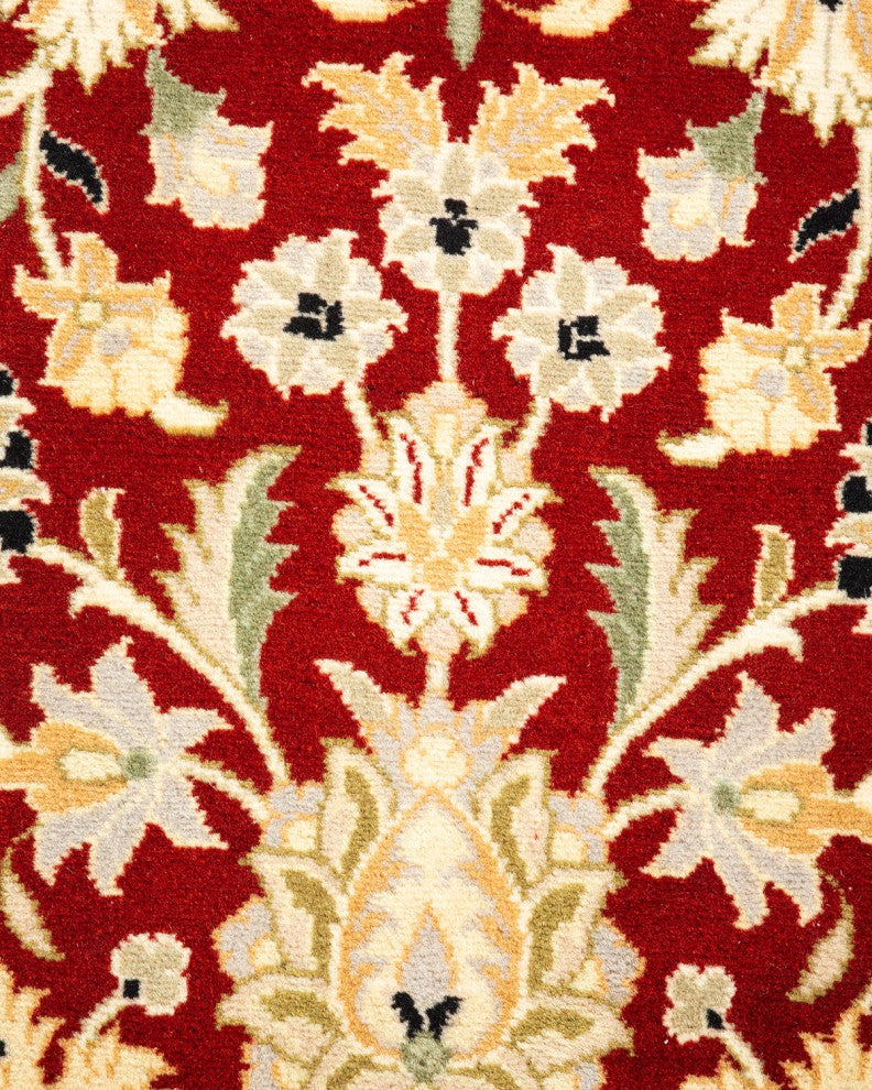 Yekyi One-of-a-Kind Hand-Knotted Area Rug Red, 3'1"x5'4"