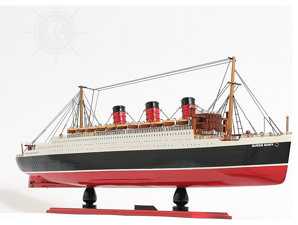 Queen Mary Cruise Ship Model