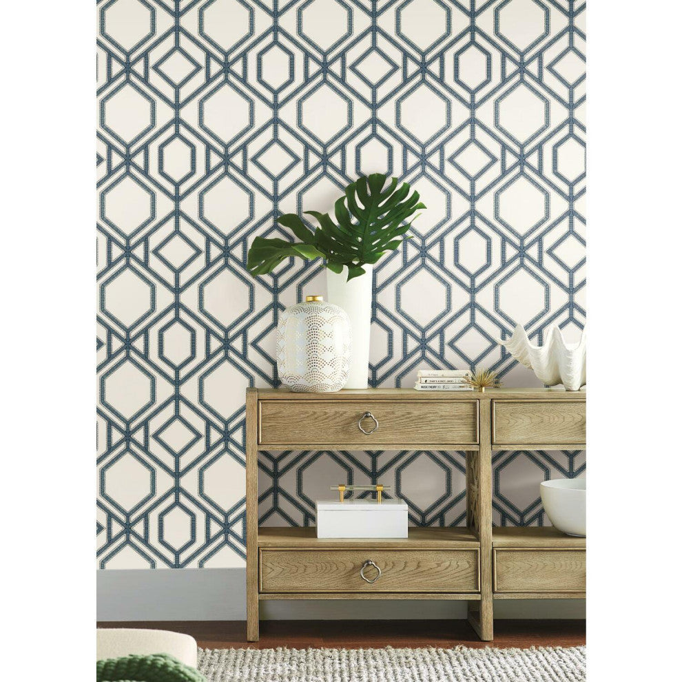 Sawgrass Trellis Wallpaper