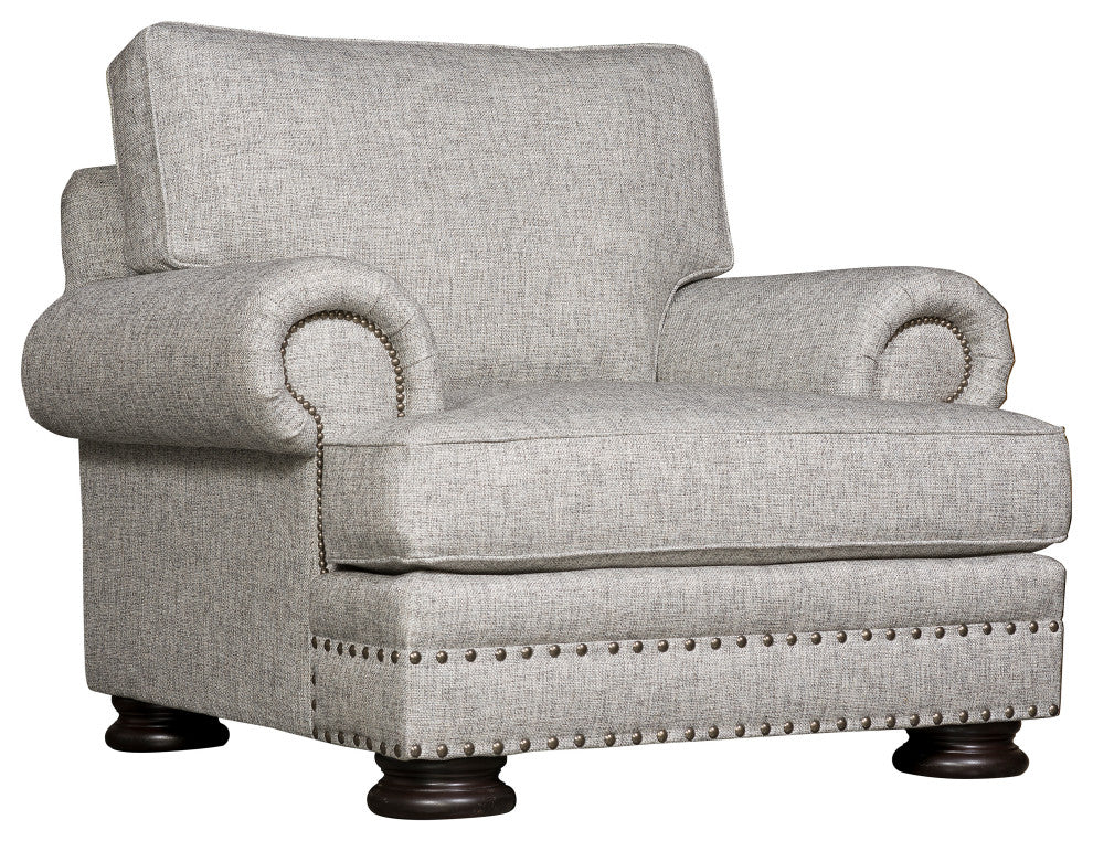 Bernhardt Foster Chair, Gray
