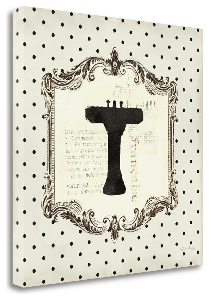 "Cartouche Sink" By Emily Adams, Giclee Print on Gallery Wrap Canvas