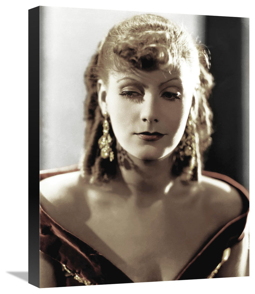 "Greta Garbo" Stretched Canvas Giclee by Hollywood Photo Archive, 17"x22"
