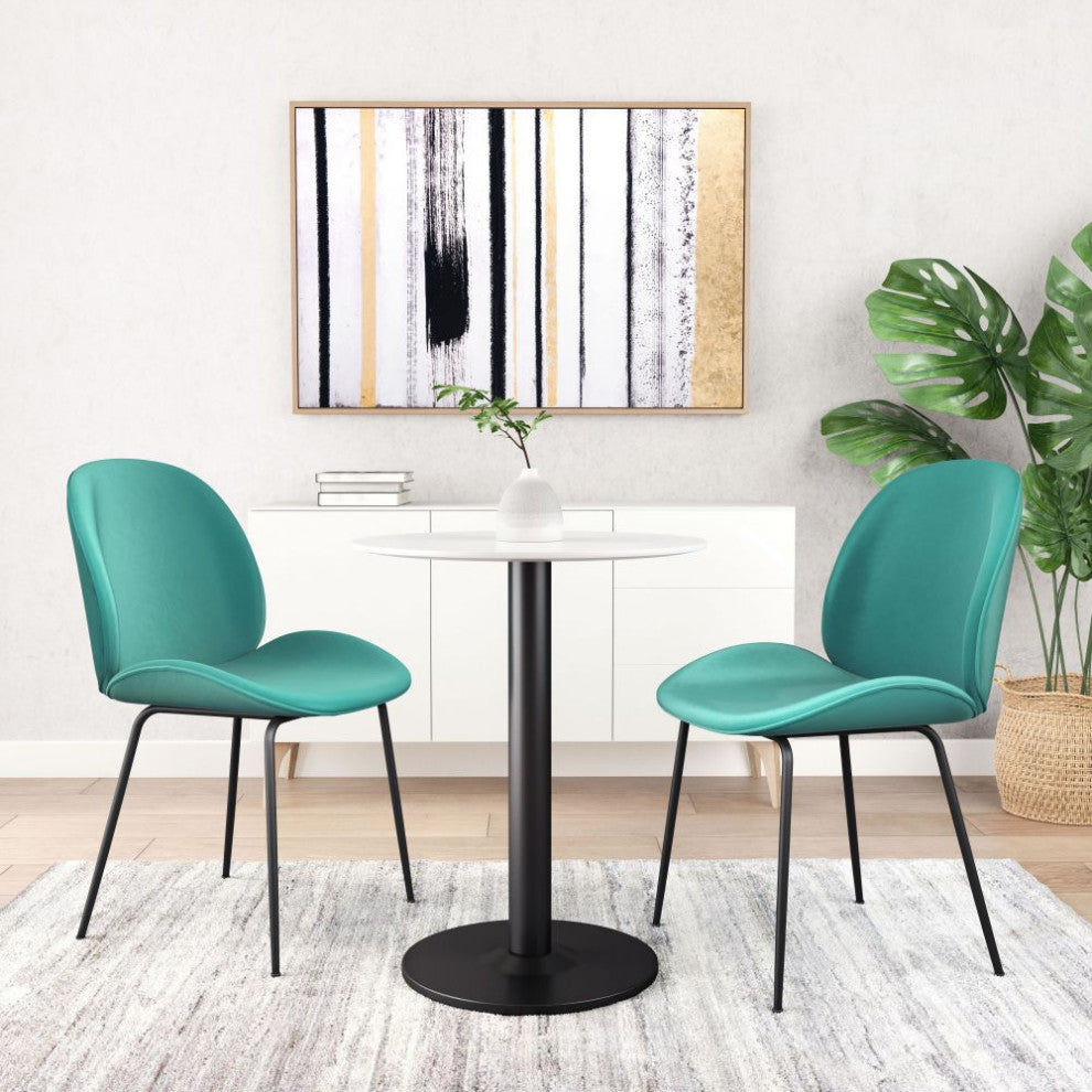 Miles Dining Chair, Set of 2 Green