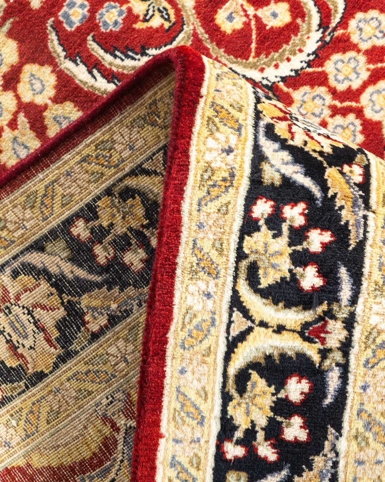 Mogul, One-of-a-Kind Hand-Knotted Area Rug Red, 3'0"x4'9"