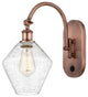 Innovations 518-1W-AC-G654-8-LED 1-Light Sconce, Antique Copper