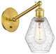Innovations 317-1W-SG-G654-6 1-Light Sconce, Satin Gold