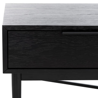 Safavieh Pierre 2 Drawer Coffee Table, Black