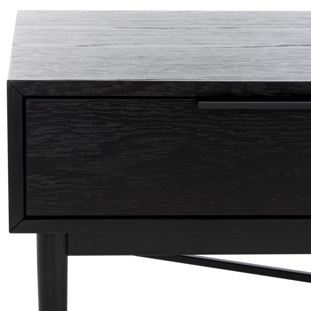 Safavieh Pierre 2 Drawer Coffee Table, Black
