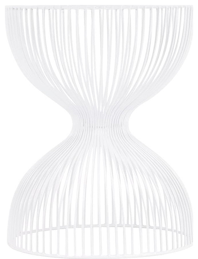 Nicholas Hourglass Iron Side Table by Butler