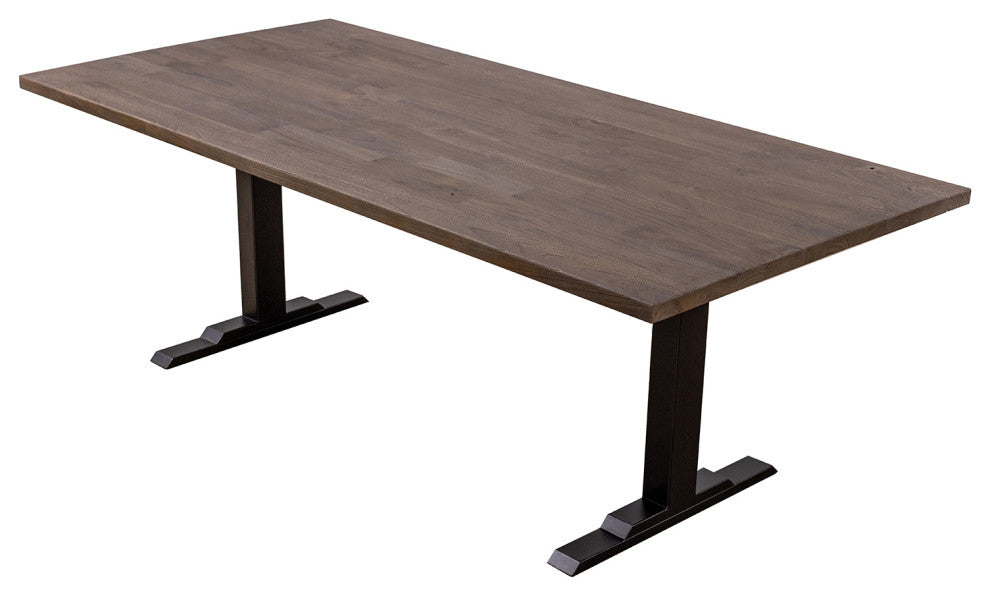 Handcrafted Nana Teak Solid Hardwood Dining Table, Natural, 72x38