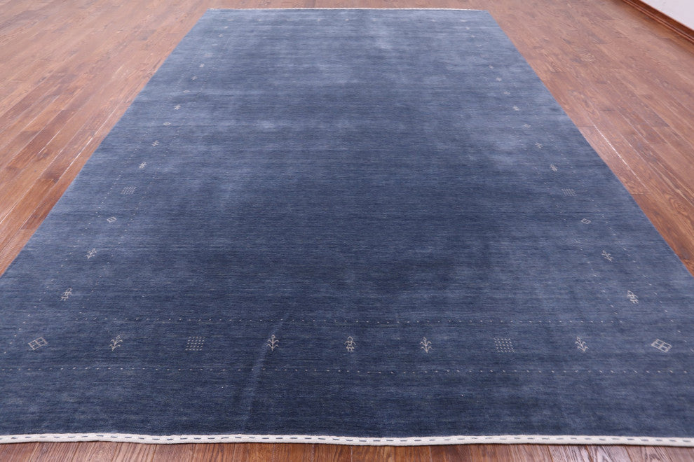 Hand Knotted Persian Gabbeh Wool Rug 10' 2" X 13' 11" Q11370