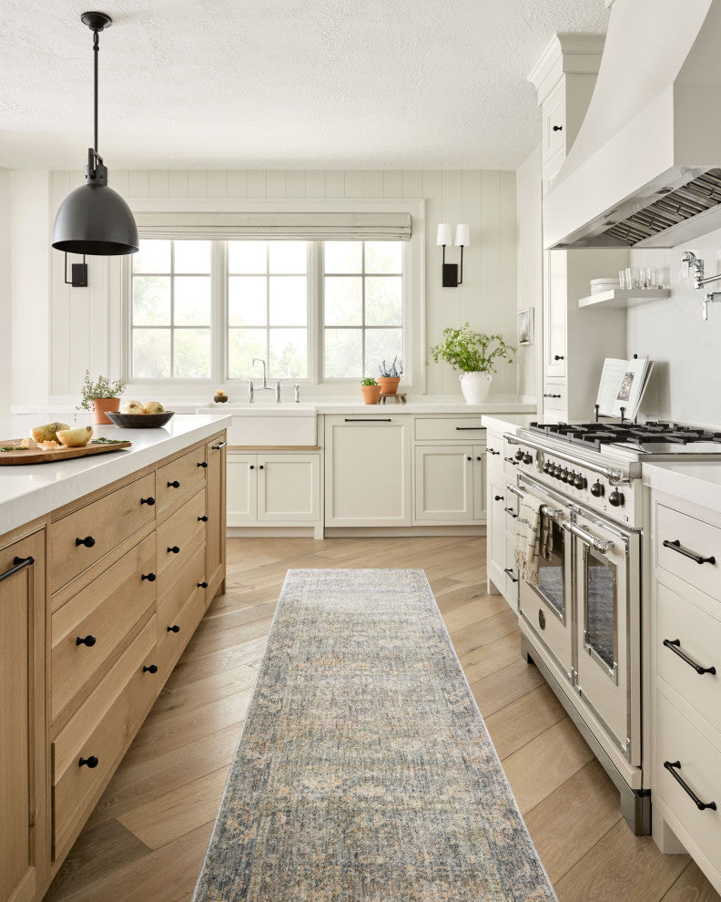 Angela Rose x Loloi Blake Sky / Beige 11'-6" x 15'-7" Area Rug