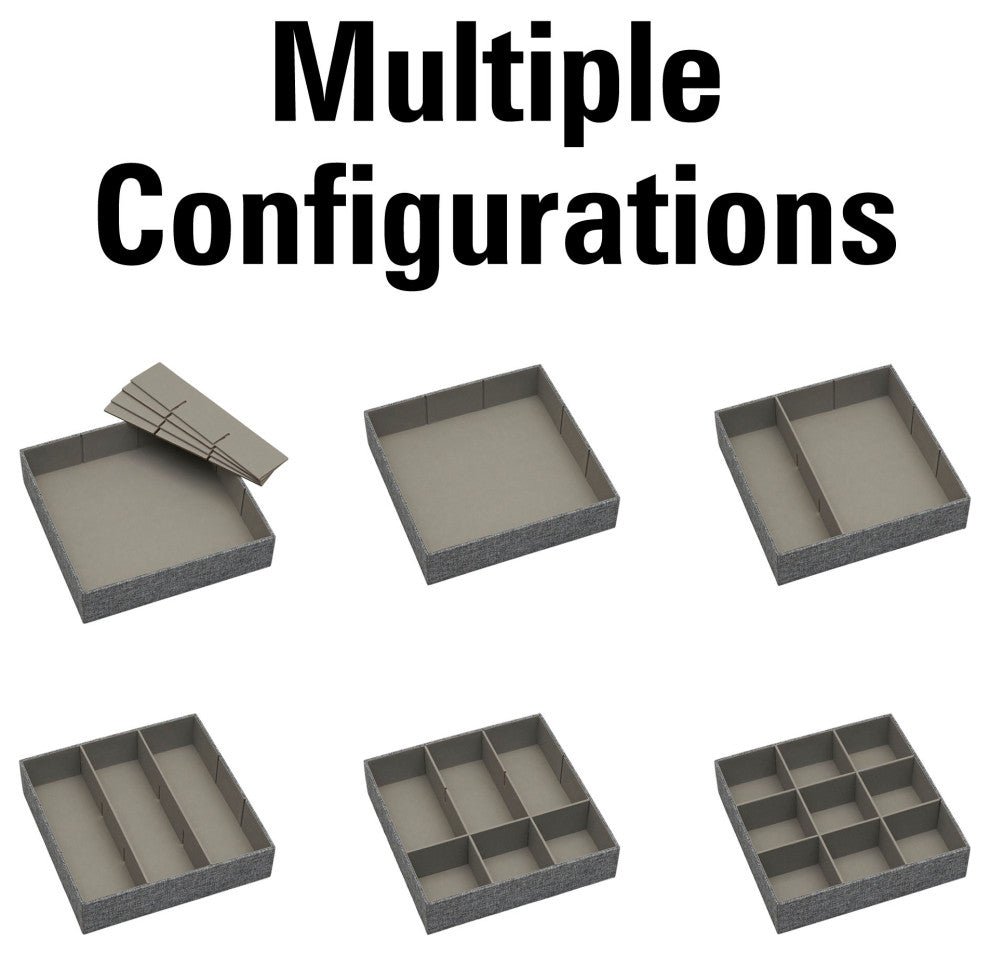 3 Piece Drawer Organizers Starter Set