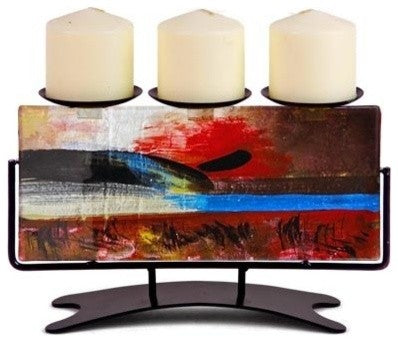 Horizon Collection 3-Candle Candleholder