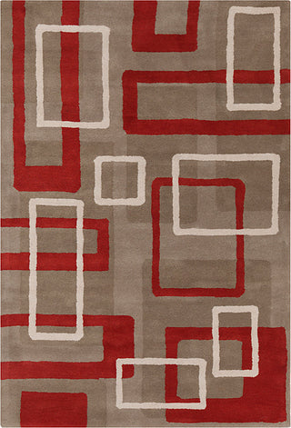 Allie Geometric Contemporary Area Rug, 8'x10'