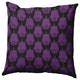16" x 16" Cat Clowder Decorative Throw Pillow, Amethyst