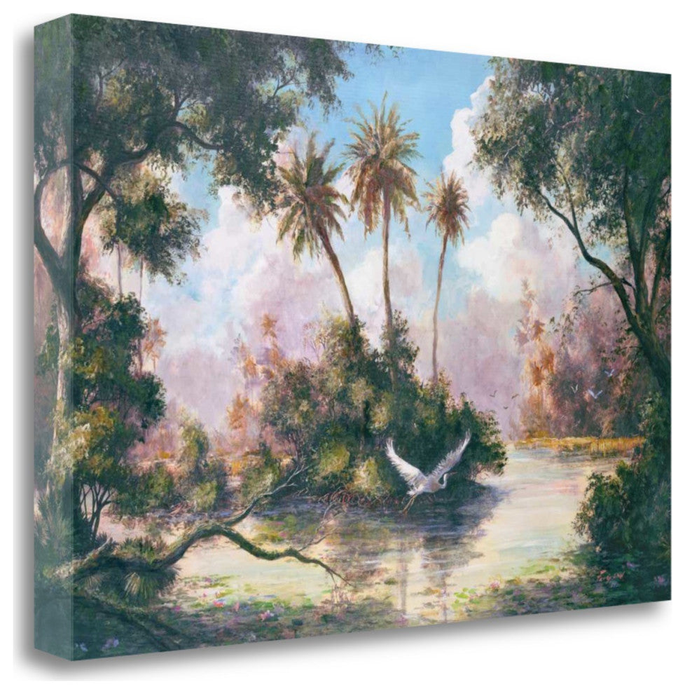 Tropical Everglades 2 Giclee Wrap Canvas Wall Art