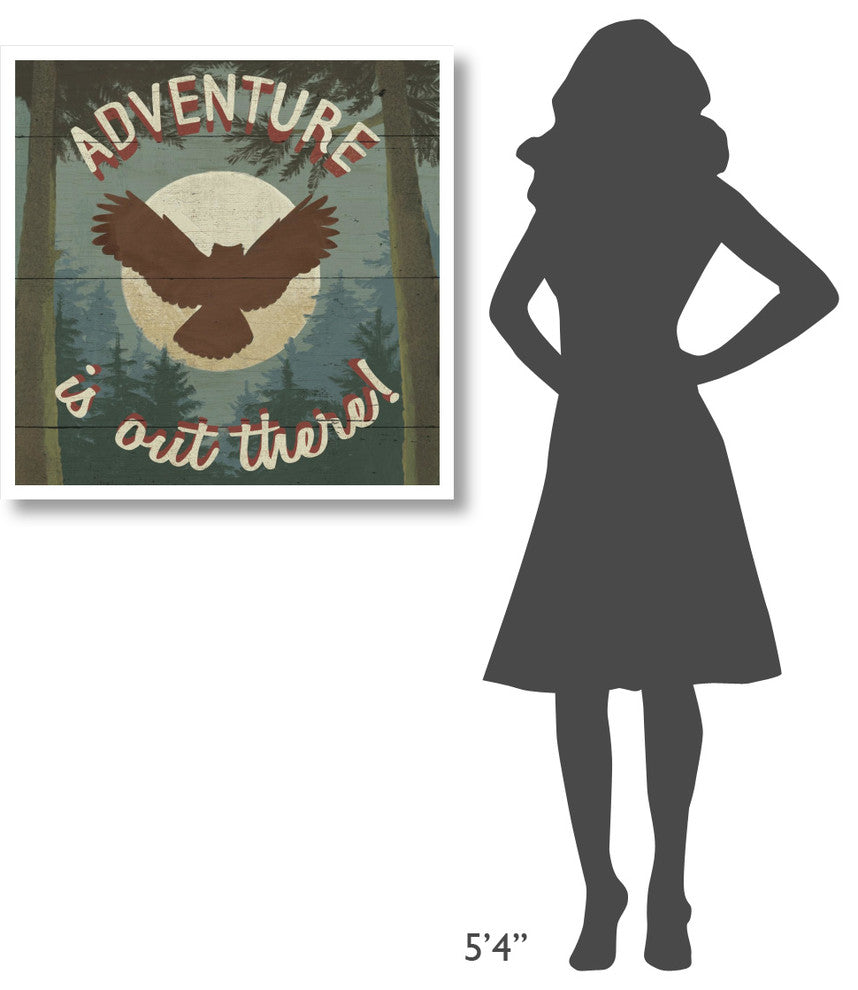 "Discover the Wild VIII" Digital Paper Print by Janelle Penner, 32"x32"