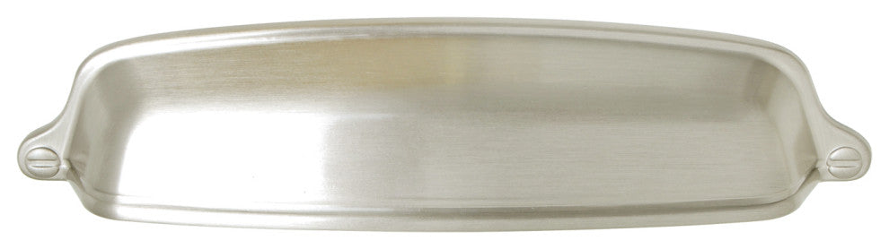 Utopia Alley Nicholas Brushed Nickel Cabinet Pull, 5" Center to Center, 5 Pack