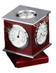 Swivel Clock, Thermometer, Hygrometer and Compass