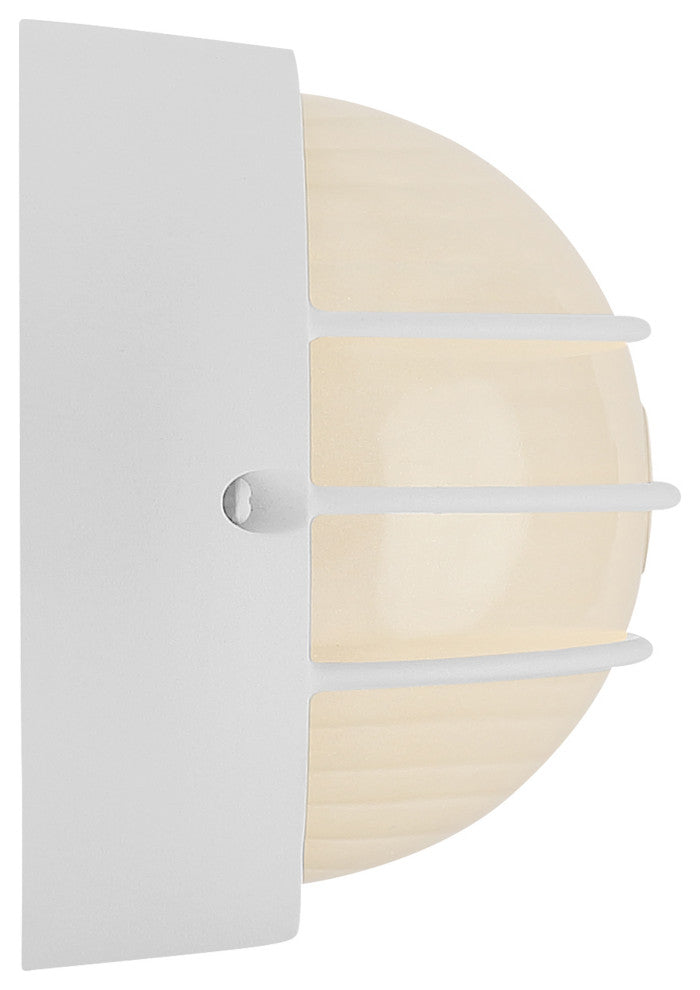 Access Lighting 20280LEDDMG-OPL Cabo 5" Tall LED Outdoor Wall - White