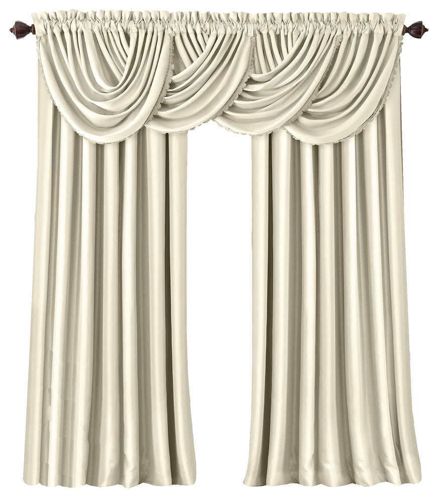 All Seasons Blackout Window Curtain, Ivory, 52 in. X 108 in.