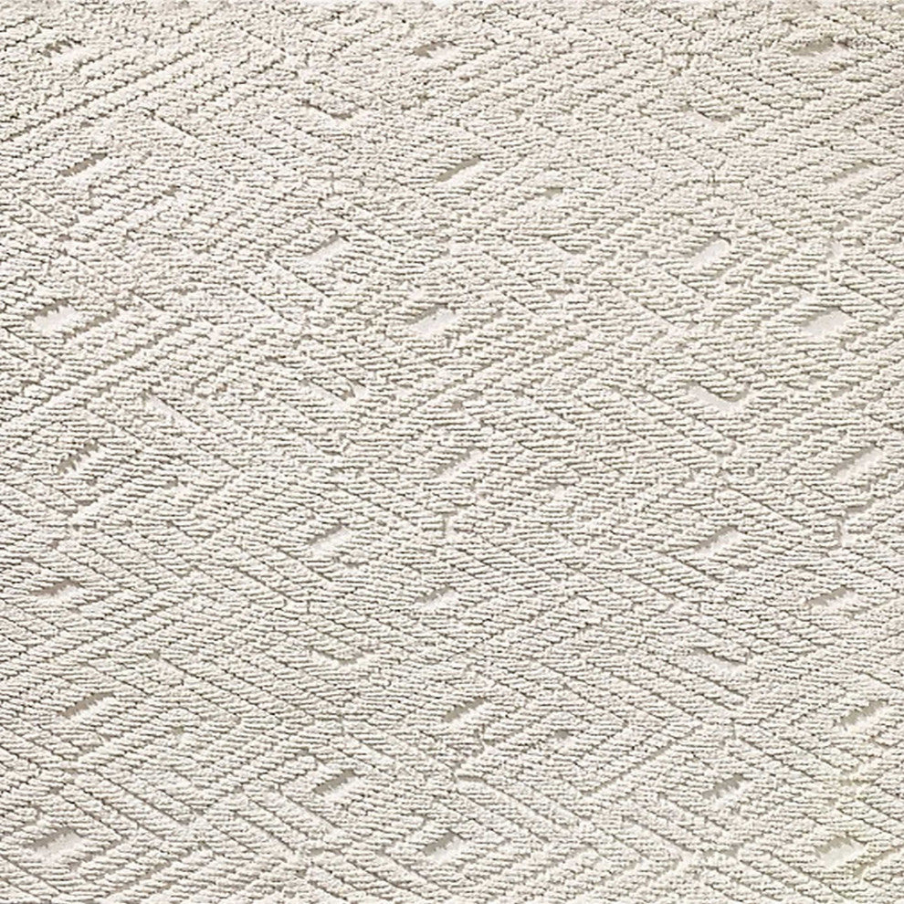 Ahgly Company Indoor Square Mid-Century Modern Area Rugs, 4' Square