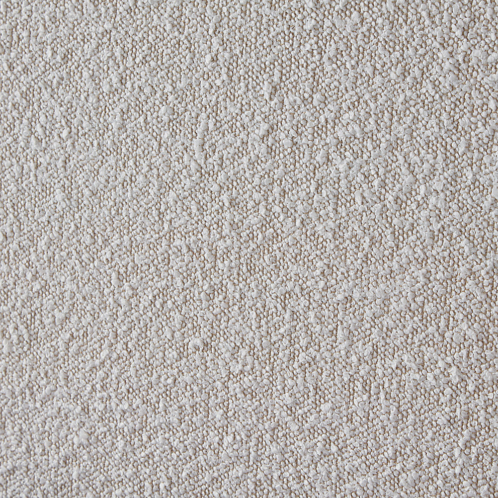 Elias Upholstered Bed, Cream, King, Boucle Fabric