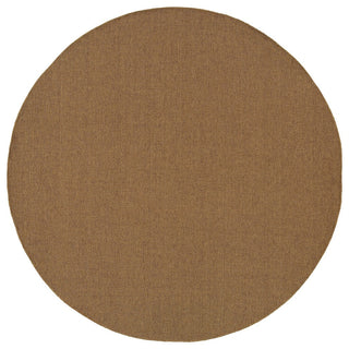 Oriental Weavers Karavia Collection Tan Solid Indoor/Outdoor Rug 8'6"X13'