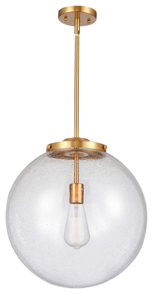 Beacon Pendant, Satin Gold, Seedy, Seedy
