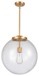 Beacon Pendant, Satin Gold, Seedy, Seedy