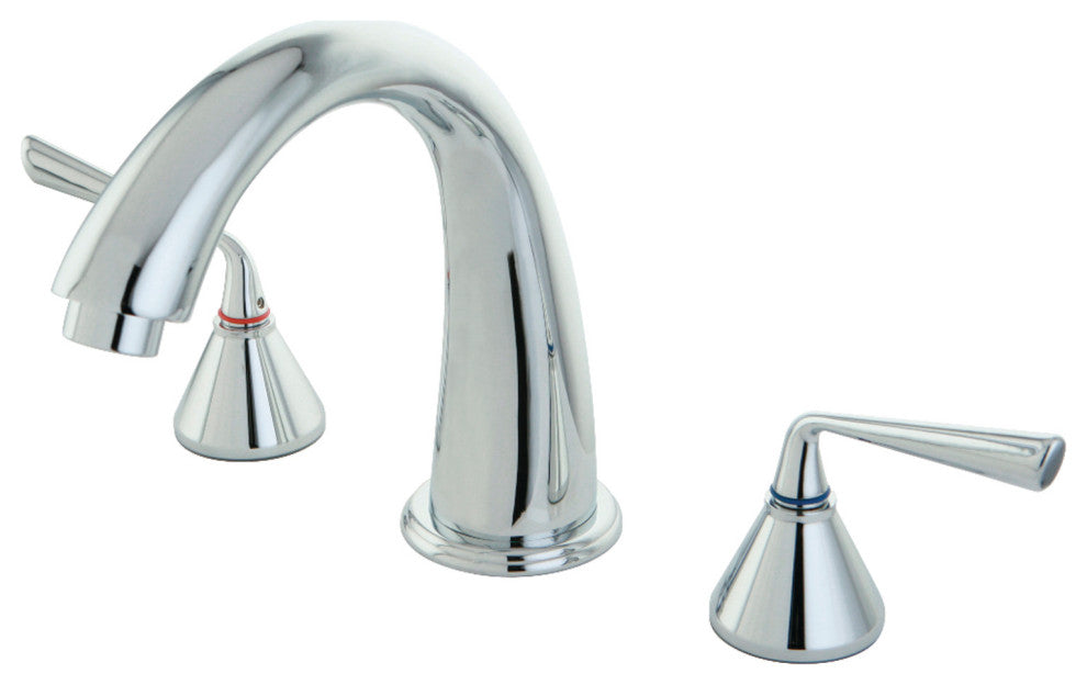 Kingston Brass Roman Tub Faucet, Polished Chrome