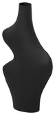 Tarri Black Steel Vase