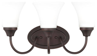 Generation Lighting 44807 Holman 3 Light Vanity Light - Bronze