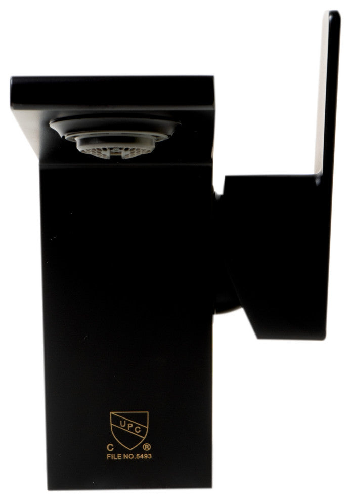 Black Matte Single Hole Bathroom Faucet
