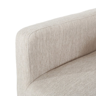 Chaparral Contemporary Fabric Upholstered Wood 26" Counter Stools, Set of 2, Beige/Weathered Natural