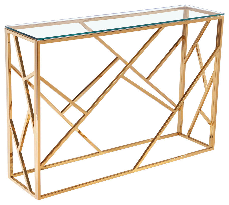 Salome Console Table Gold