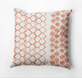 Honeycomb Split Rug Pillow, 18"x18"