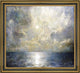 Emil Carlsen Moonlilt Seascape Framed Premium Canvas Print, 20"x25"