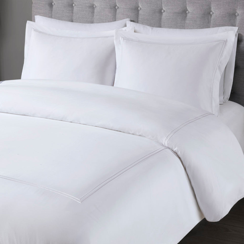 Madison Park Signature 500 Thread Count 100% Cotton Sateen Duvet Cover Set