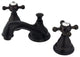 Kingston Brass Widespread Bathroom Faucet With Brass Pop-Up, Oil Rubbed Bronze