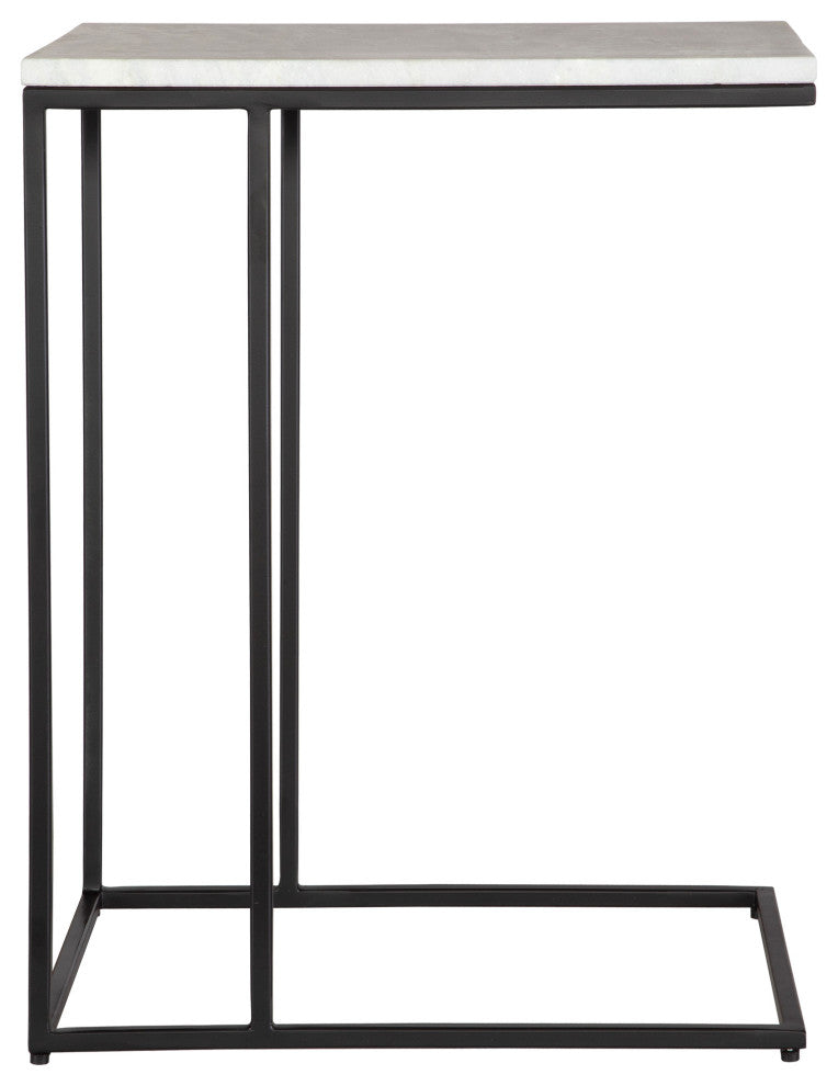 Coastal Contemporary 23" Marble Accent Furniture