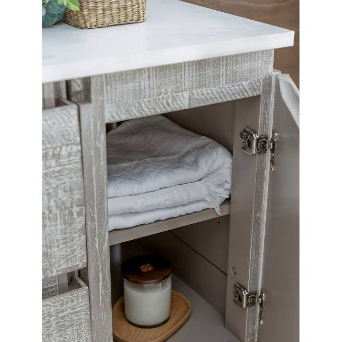 Fresca Formosa 54" Ash Wall Hung Single Sink Modern Vanity Set, Faucet Fft9161bn