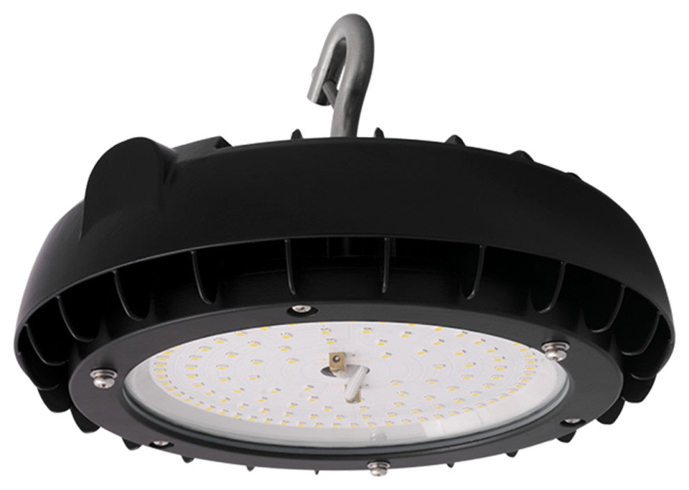 HBC3 Series 100-Watt LED Low/High Bay, 5000K, Black