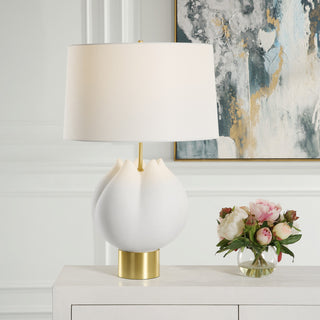 Uttermost, Bloom White Table Lamp