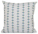 Jodhpur Stripe, Stripe Print Pillow, Teal, 16"x16"
