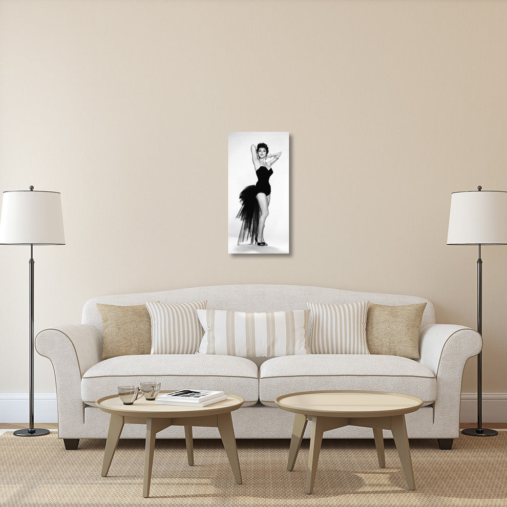 "Joan Collins" Stretched Canvas Giclee by Hollywood Photo Archive, 18x36"