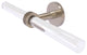 Clearview 2 Arm Guest Towel Holder with Dotted Accents, Antique Pewter