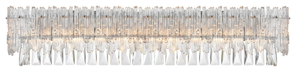 Home Living 34.5" Wall Sconce, Chrome