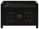 Matte Black Elmwood Longevity Chinese Shoe Bench